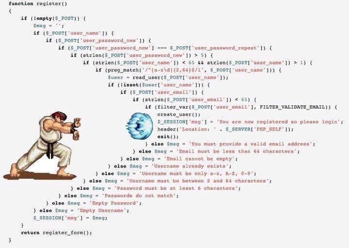 Code Hadouken MEME